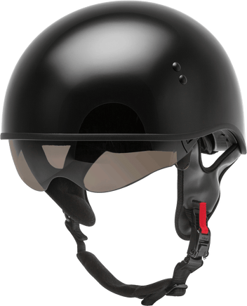 Hh 65 Half Helmet Naked Black - Santa Clara Cycle