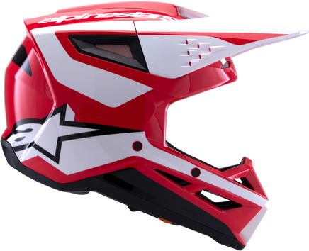 Sm3 Heat Helmet Red/White/Black Glossy Lg