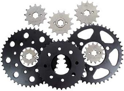 Front Cs Sprocket W/Rubber 14t 525 Hyo/Kaw/Suz/Tri - Santa Clara Cycle