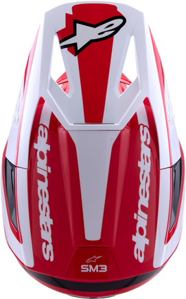 Sm3 Heat Helmet Red/White/Black Glossy Lg