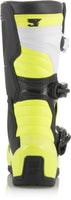 Tech 3s Boots Black/White/Yellow Sz 07 - Santa Clara Cycle