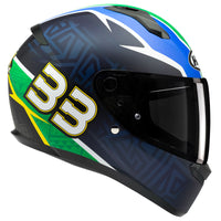 HJC C10 Brad Binder BB33 LTD Street Motorcycle Helmet - Santa Clara Cycle