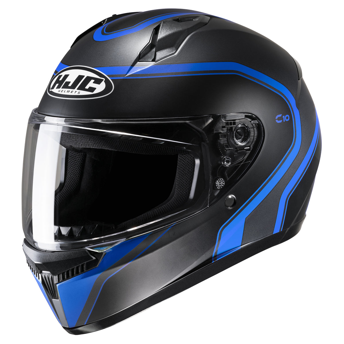 hjc 150 helmet C10 Elie MC-2SF Street Motorcycle Helmet| Santa Clara Cycle Okuma AV-S-662ML-3000 Avenger Combos Sportsbike Helmet R3 is a competitively Color:#131