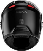 Phantom Ff Mesh Com Helmet Glossy Black Lg