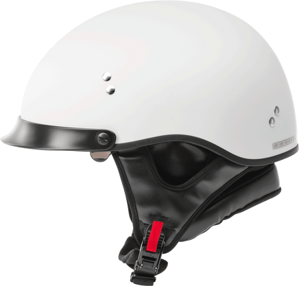 Hh 65 Half Helmet Full Dressed Matte White - Santa Clara Cycle
