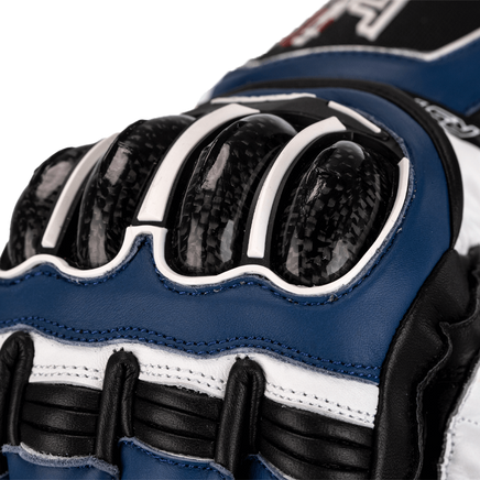 Tractech Evo 4 Ce Glove Blue/White/Black Md