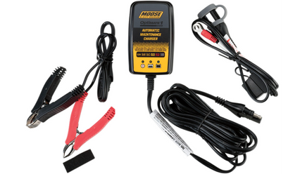 Moose Utility Division Optimate 1 Duo Automatic Maintenance Charger - Santa Clara Cycle