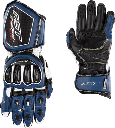 Tractech Evo 4 Ce Glove Blue/White/Black Md