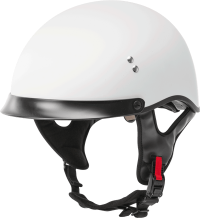 Hh 65 Half Helmet Full Dressed Matte White - Santa Clara Cycle