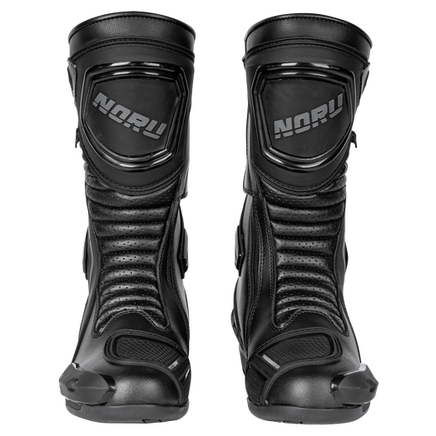 Noru Hakone Black Street Motorcycle Boot - Santa Clara Cycle