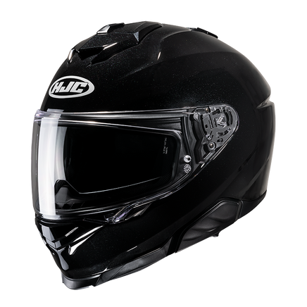 HJC i71 Gloss Black Full Face Motorcycle Helmet - Santa Clara Cycle