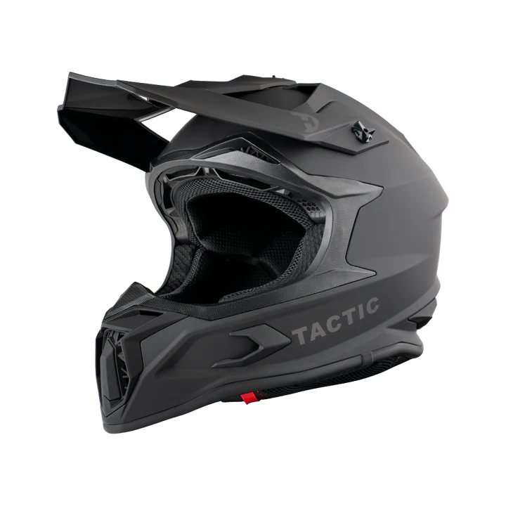 Daytona Tactic- Dull Black MX Helmet| Santa Clara Cycle