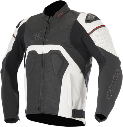 ALPINESTARS Core Airflow Leather Jacket - Black/White - US 42 / EU 52 3101416-12-52 - Santa Clara Cycle