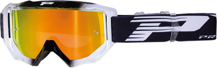 PRO GRIP Venom Goggles Black/White PZ3200NEBIFL - Santa Clara Cycle
