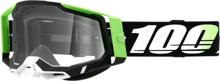 100% Racecraft 2 Goggles - Kalkuta - Clear 50009-00006 - Santa Clara Cycle