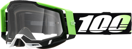 100% Racecraft 2 Goggles - Kalkuta - Silver Mirror 50010-00006 - Santa Clara Cycle