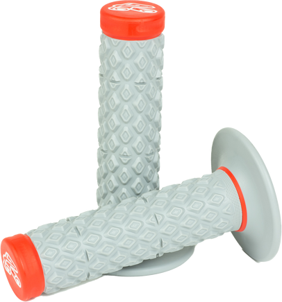 RENTHAL MX Dual Grips - Comfort - Soft/Firm - Red g209 - Santa Clara Cycle