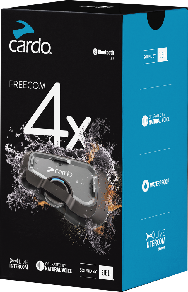CARDO FREECOM 4x DUO Bluetooth Headsets *FREE Installation*