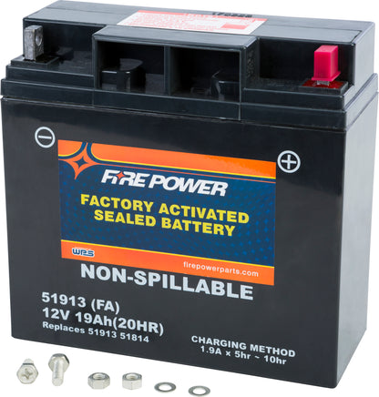 Firepower Battery 51913 Sealed Factory Activated - Santa Clara Cycle