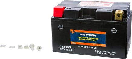 Firepower Battery Ctz10s Sealed Factory Activated - Santa Clara Cycle