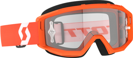 Scott Primal Goggle Orange/White Clear Works - Santa Clara Cycle