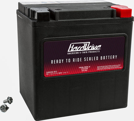 HARDDRIVE BATTERY YIX30L/YB30L-B FACTORY ACTIVATED SEALED AGM - Santa Clara Cycle