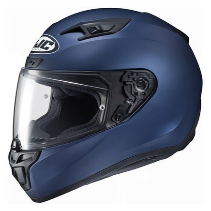 HJC I10 Solid Metallic Blue Motorcycle Helmet - Santa Clara Cycle