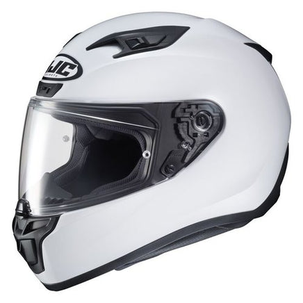 HJC I10 Solid White Motorcycle Helmet - Santa Clara Cycle