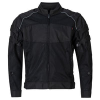 Noru Kaze Black Mesh Motorcycle Jacket - Santa Clara Cycle