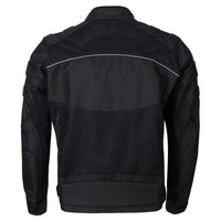 Noru Kaze Black Mesh Motorcycle Jacket - Santa Clara Cycle