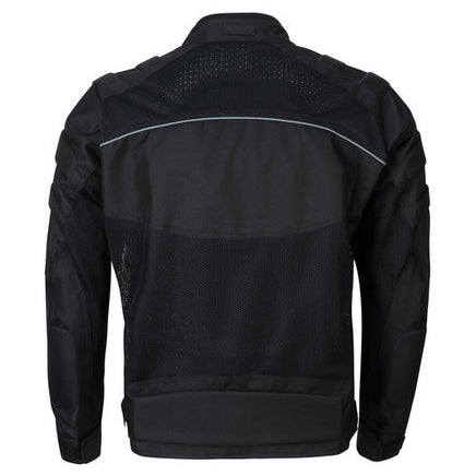 Noru Kaze Black Mesh Motorcycle Jacket - Santa Clara Cycle