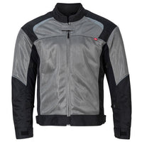 Noru Kuki Mesh Silver Motorcycle Jacket - Santa Clara Cycle