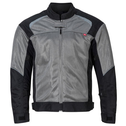 Noru Kuki Mesh Silver Motorcycle Jacket - Santa Clara Cycle