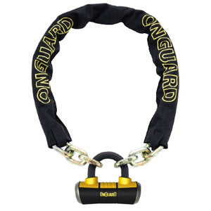 OnGuard Mastiff 6' Chain w- lock 8019L - Santa Clara Cycle