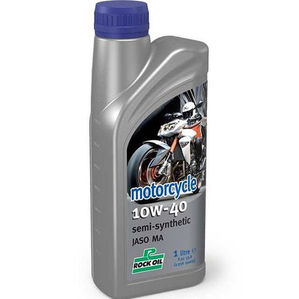 Rock Oil Guardian Sigma Semi-Synthetic 10-40 Motorcycle Oil - Santa Clara Cycle