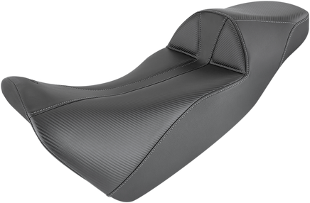 SADDLEMEN Adventure Tour Seat - One-Piece - Standard - Stitched - Black - Africa Twin 0810-H048