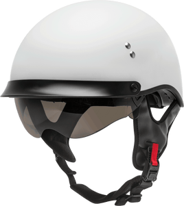 Hh 65 Half Helmet Full Dressed Matte White