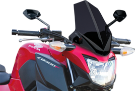 PUIG HI-TECH PARTS New Generation Windscreen - 11-5/8" - Dark Smoke - CB300F 7655F