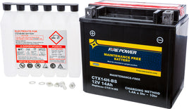 WPS CTX14H-BS Motorcycle Battery