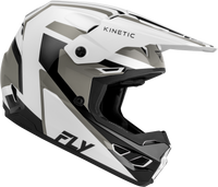 Kinetic Sync Helmet White/Black/Grey Sm