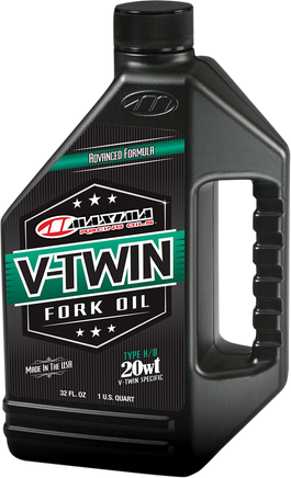 MAXIMA RACING OIL V-Twin Fork Oil - 20wt - 1 U.S. quart 50-03901