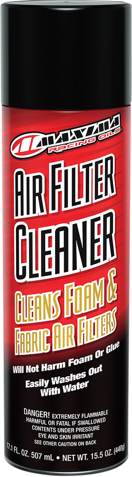 MAXIMA RACING OIL Air Filter Cleaner - 15.5 U.S. fl oz. - Aerosol 79920