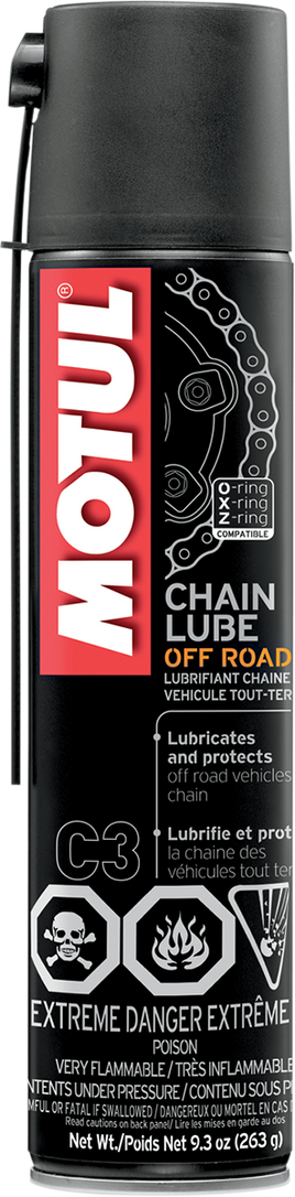 MOTUL Off-Road Chain Lube - 9.3 oz. net wt. - Aerosol 111820