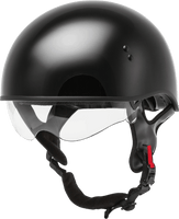 Hh 65 Half Helmet Naked Black