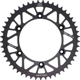 JT SPROCKETS Rear Sprocket - 520 - Black - 44 Tooth JTA822.44BLK