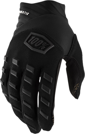 100% Airmatic Gloves - Black/Charcoal - Small 10000-00000