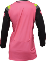 THOR Women's  Pulse REV Jersey Charcoal/Pink