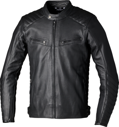 Roadster Air Ce Jacket Black Leather Lg