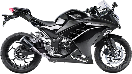 LEOVINCE LV-10 Black Edition Muffler - Ninja 300 15205BU