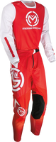 MOOSE OFFROAD Sahara Jersey - Red/White - Large 2910-7428